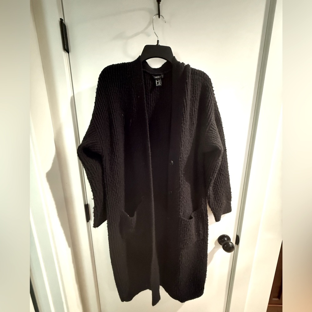 Forever 21 Black Cardigan Sweater